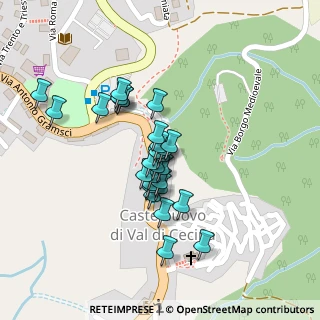 Mappa Via Repubblica, 56041 Castelnuovo di Val di Cecina PI, Italia (0.08214)