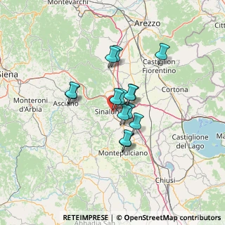 Mappa Via Napoli, 53048 Sinalunga SI, Italia (9.66429)