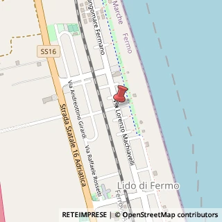 Mappa Via L. Machiavelli, 78, 63023 Fermo, Fermo (Marche)