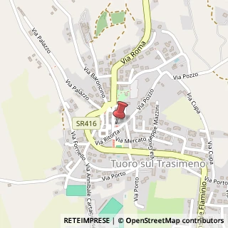 Mappa Via posta 5, 06069 Tuoro sul Trasimeno, Perugia (Umbria)
