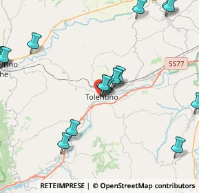 Mappa Traversa Adriana, 62029 Tolentino MC, Italia (5.628)