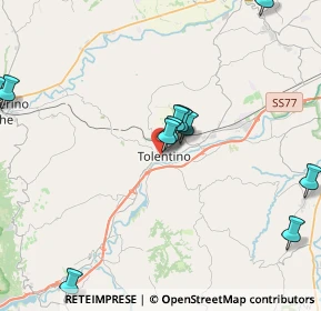 Mappa Traversa Adriana, 62029 Tolentino MC, Italia (5.25)