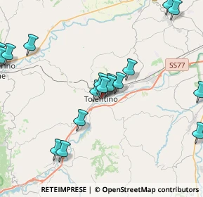 Mappa Traversa S. Nicola, 62029 Tolentino MC, Italia (5.183)