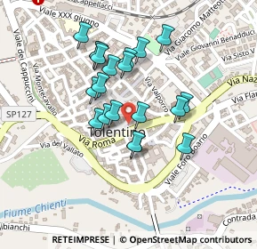 Mappa Piazza della Libertà, 62029 Tolentino MC, Italia (0.19)