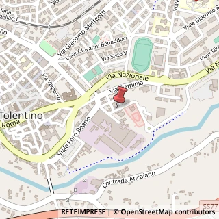 Mappa Traversa delle cartiere 49, 62029 Tolentino, Macerata (Marche)