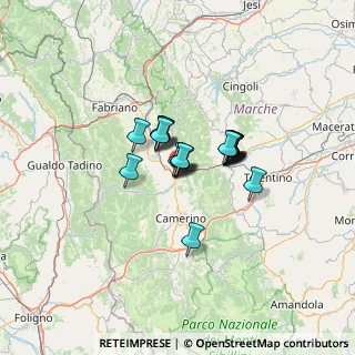 Mappa Via Tagliamento, 62022 Castelraimondo MC, Italia (7.987)
