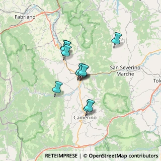Mappa Via Mazzini, 62022 Castelraimondo MC, Italia (4.83727)