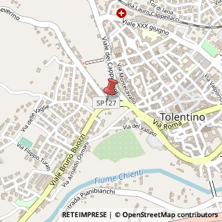 Mappa Viale Terme Santa Lucia, 5, 62029 Tolentino, Macerata (Marche)
