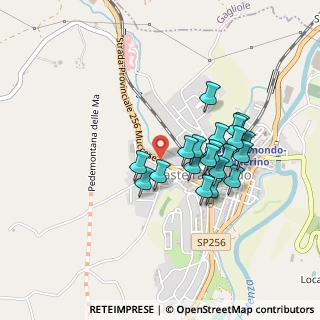 Mappa Via Circonvallazione, 62022 Castelraimondo MC, Italia (0.39)