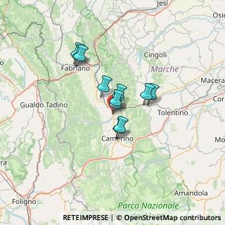 Mappa Via Circonvallazione, 62022 Castelraimondo MC, Italia (9.40273)