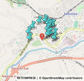 Mappa Via del Vallato, 62029 Tolentino MC, Italia (0.3005)