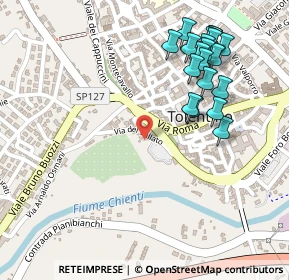 Mappa Via del Vallato, 62029 Tolentino MC, Italia (0.291)