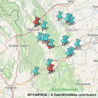 Mappa Via Monte Vettore, 62022 Castelraimondo MC, Italia (15.323)