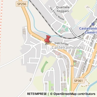 Mappa Via Monte Vettore, 9, 62022 Castelraimondo, Macerata (Marche)