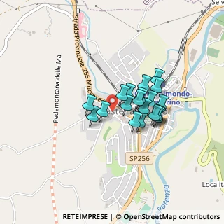 Mappa Via Monte Vettore, 62022 Castelraimondo MC, Italia (0.3115)