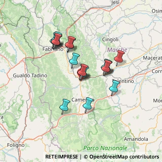 Mappa Via dell'Officina, 62022 Castelraimondo MC, Italia (12.27105)