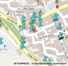 Mappa Vicolo del Triangolo, 62029 Tolentino MC, Italia (0.076)