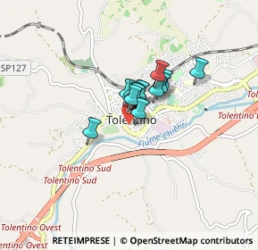 Mappa Vicolo del Triangolo, 62029 Tolentino MC, Italia (0.44071)