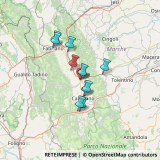 Mappa Via Matteotti, 62022 Castelraimondo MC, Italia (10.06364)