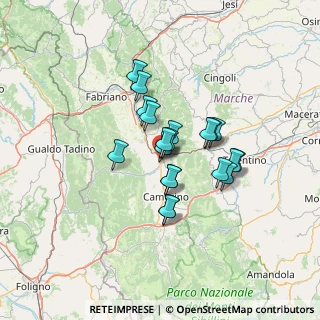 Mappa Via Matteotti, 62022 Castelraimondo MC, Italia (10)