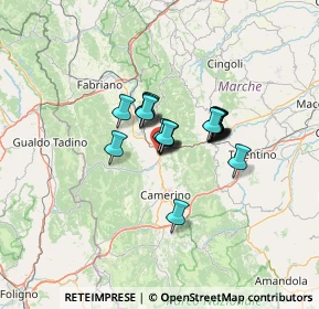 Mappa Via Matteotti, 62022 Castelraimondo MC, Italia (8.086)