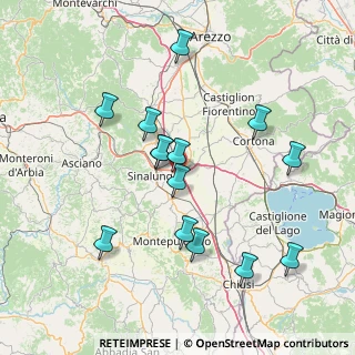 Mappa Piazza Elvio Lucioli, 53048 Sinalunga SI, Italia (15.34643)