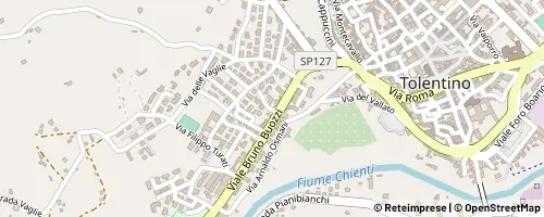 Mappa Tolentino