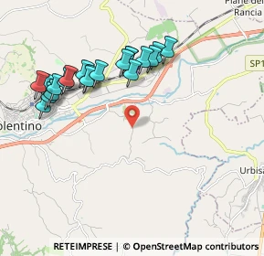 Mappa Contrada Pianarucci, 62029 Tolentino MC, Italia (2.091)