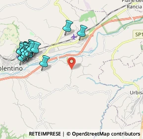 Mappa Contrada Pianarucci, 62029 Tolentino MC, Italia (2.594)