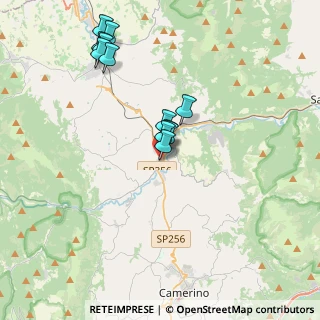 Mappa Via Tullio Colsalvatico, 62022 Castelraimondo MC, Italia (3.6025)