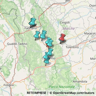 Mappa Località Valeano, 62022 Castelraimondo MC, Italia (10.94118)