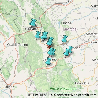 Mappa Località Valeano, 62022 Castelraimondo MC, Italia (10.2)