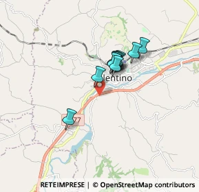 Mappa Contrada Pianibianchi, 62029 Tolentino MC, Italia (1.23727)