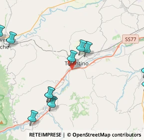 Mappa Contrada Pianibianchi, 62029 Tolentino MC, Italia (5.41091)