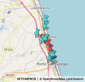 Mappa Via Trani, 63900 Fermo FM, Italia (1.22917)
