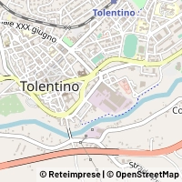 Karte Tolentino