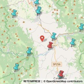 Mappa Località Piano di Rustano, 62022 Castelraimondo MC, Italia (6.38333)