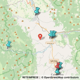 Mappa Località Piano di Rustano, 62022 Castelraimondo MC, Italia (6.09455)