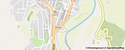 Mappa Castelraimondo