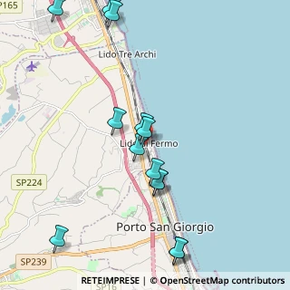 Mappa Viale del Lido, 63900 Lido di Fermo FM, Italia (2.38154)
