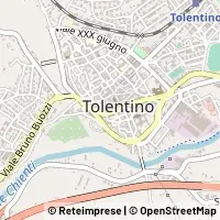 Kaart Tolentino