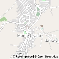 Kort Monte Urano