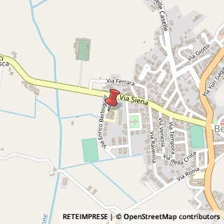 Mappa Via Enrico Berlinguer, 1, 53048 Sinalunga, Siena (Toscana)