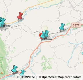 Mappa Via Filippo Turati, 62029 Tolentino MC, Italia (6.79308)