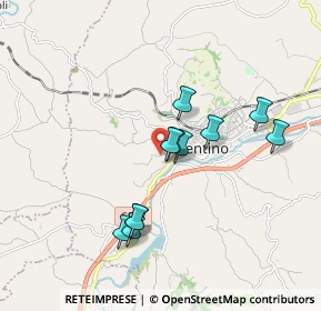 Mappa Via Umberto Lucentini, 62029 Tolentino MC, Italia (1.61818)