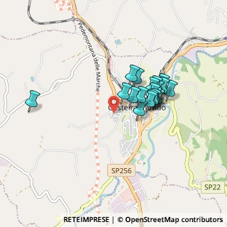 Mappa Via Monte S. Vicino, 62022 Castelraimondo MC, Italia (0.734)