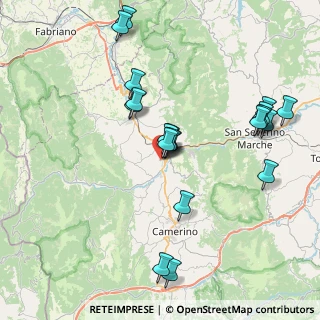 Mappa Via Monte S. Vicino, 62022 Castelraimondo MC, Italia (8.364)