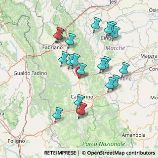 Mappa Via Salvo D'Acquisto, 62022 Castelraimondo MC, Italia (15.3395)