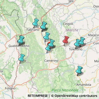 Mappa Via Salvo D'Acquisto, 62022 Castelraimondo MC, Italia (16.19421)