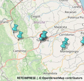 Mappa Viale Bruno Buozzi, 62029 Tolentino MC, Italia (26.1305)